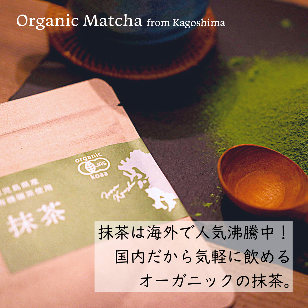普段づかいの贅沢抹茶 50g 勝目製茶園 有機抹茶 organic matcha
